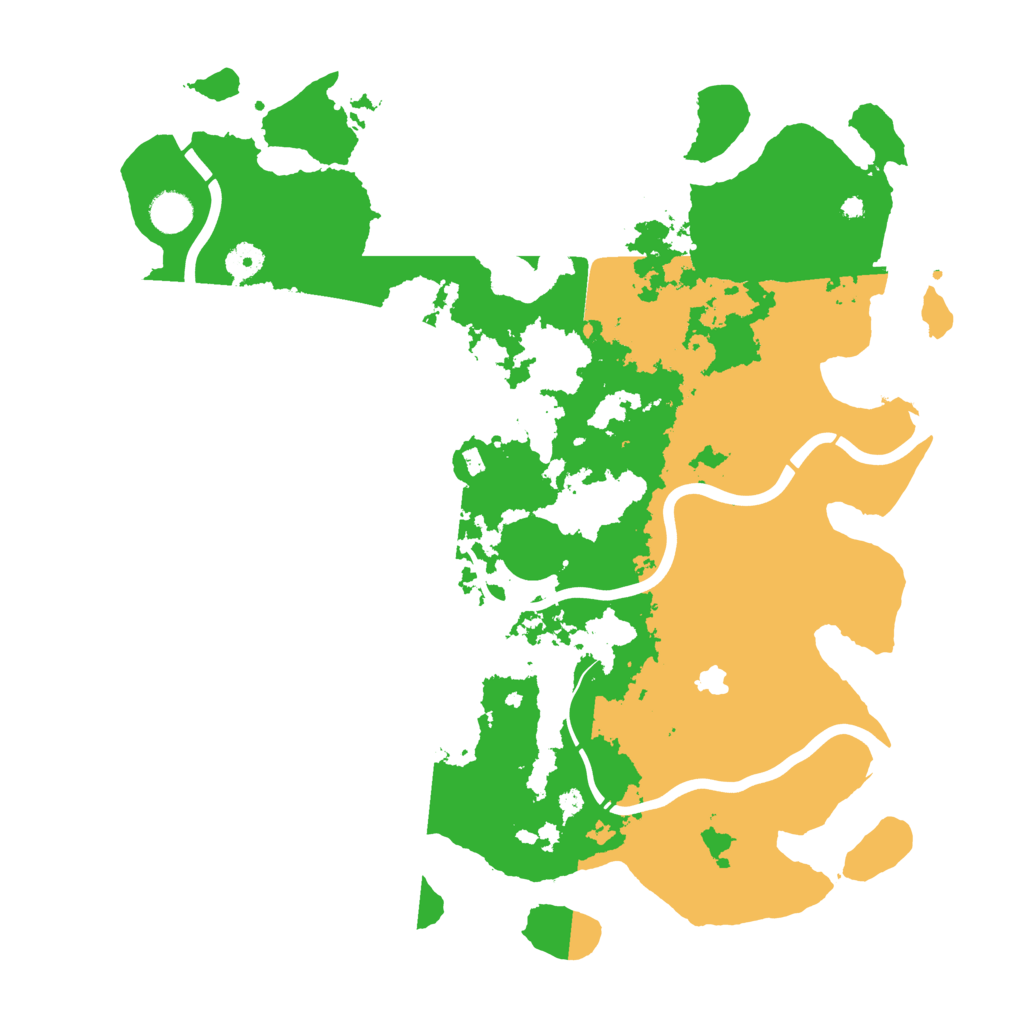 Biome Rust Map: Procedural Map, Size: 4250, Seed: 1352560664