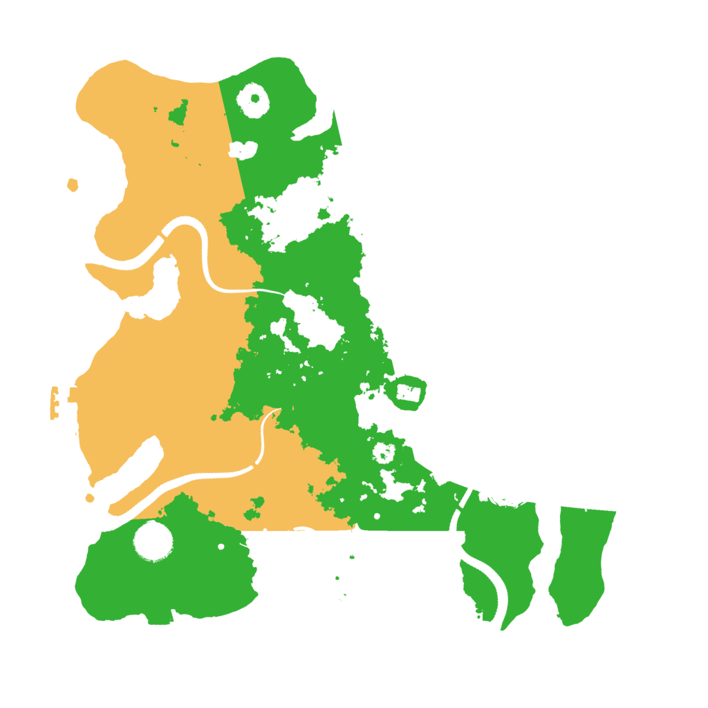 Biome Rust Map: Procedural Map, Size: 3250, Seed: 685050131