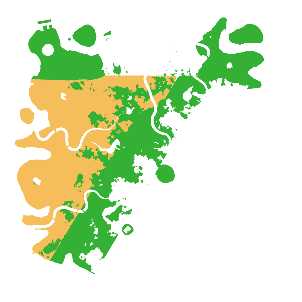 Biome Rust Map: Procedural Map, Size: 4500, Seed: 63754999