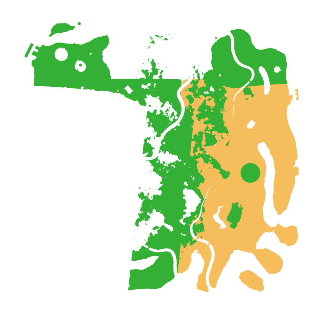 Biome Rust Map: Procedural Map, Size: 4250, Seed: 300764795