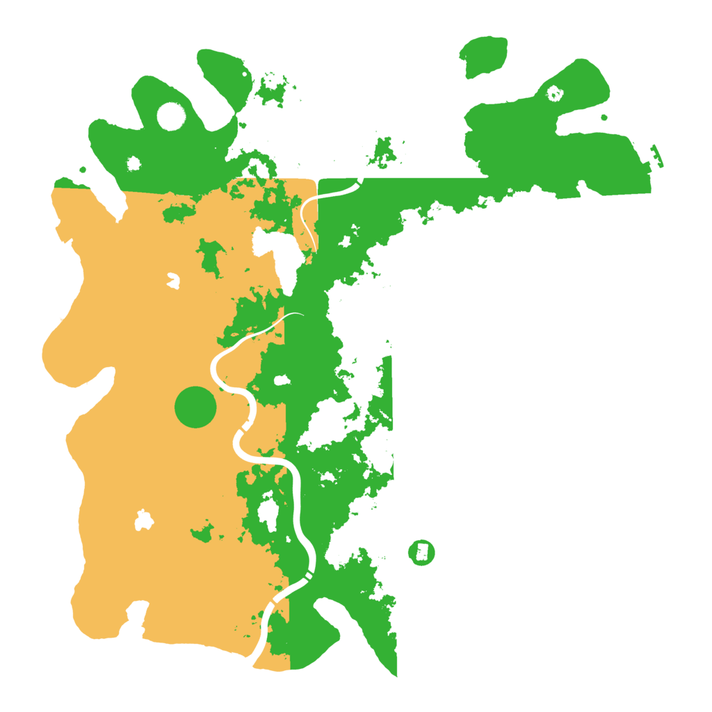 Biome Rust Map: Procedural Map, Size: 4500, Seed: 975403433