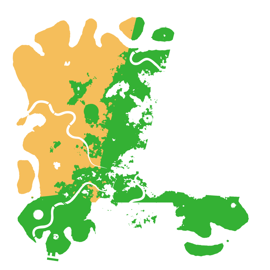 Biome Rust Map: Procedural Map, Size: 4800, Seed: 744230427