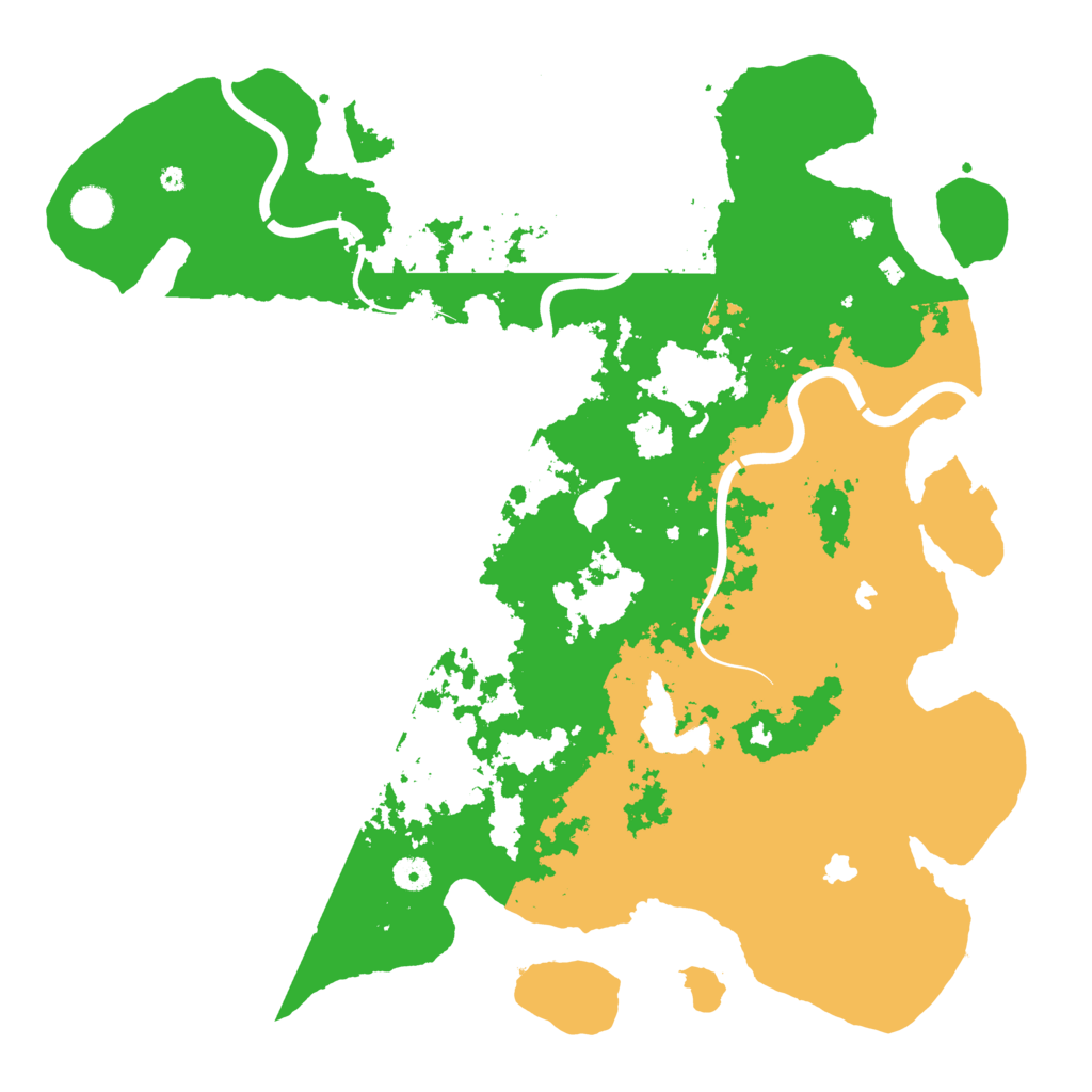 Biome Rust Map: Procedural Map, Size: 4500, Seed: 507177076