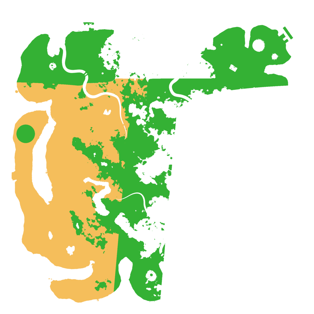Biome Rust Map: Procedural Map, Size: 4500, Seed: 1076744832