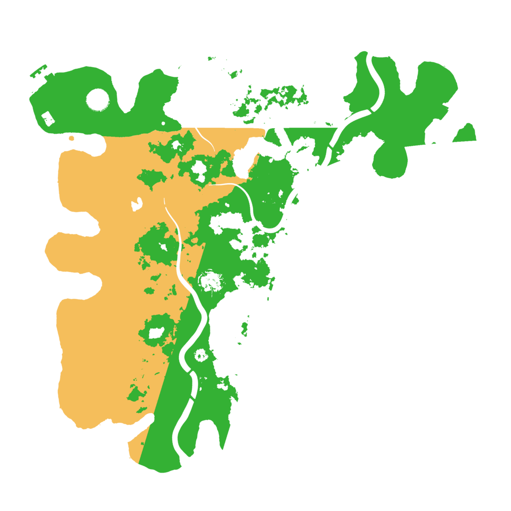 Biome Rust Map: Procedural Map, Size: 4000, Seed: 638568