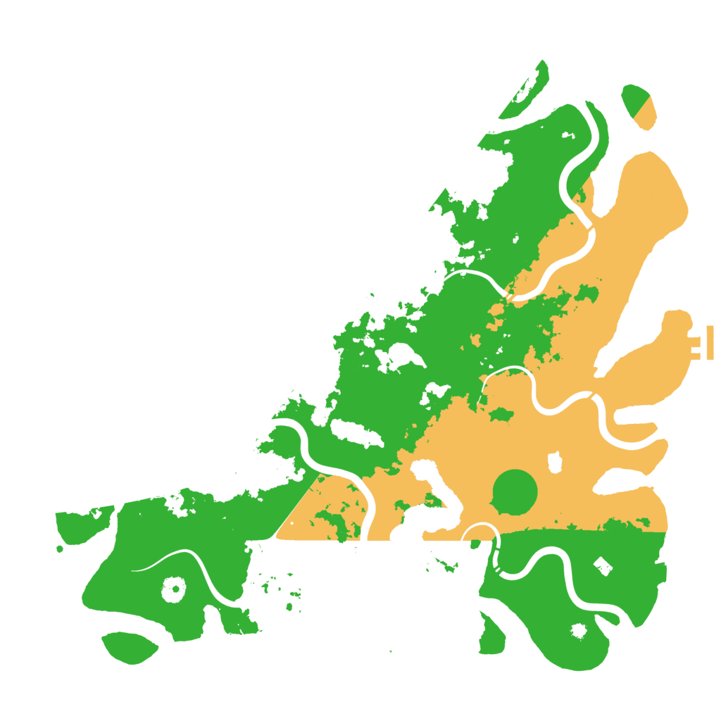 Biome Rust Map: Procedural Map, Size: 4250, Seed: 2086811329