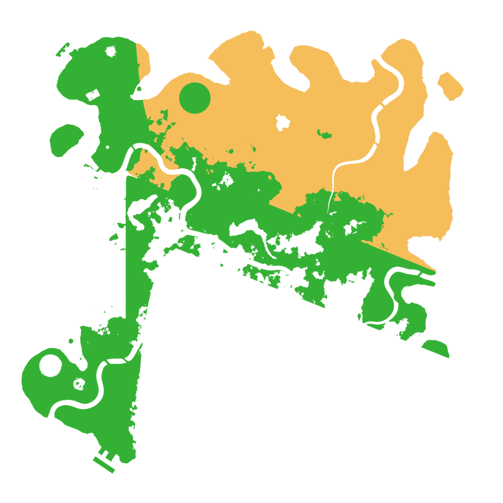 Biome Rust Map: Procedural Map, Size: 4250, Seed: 1241305837