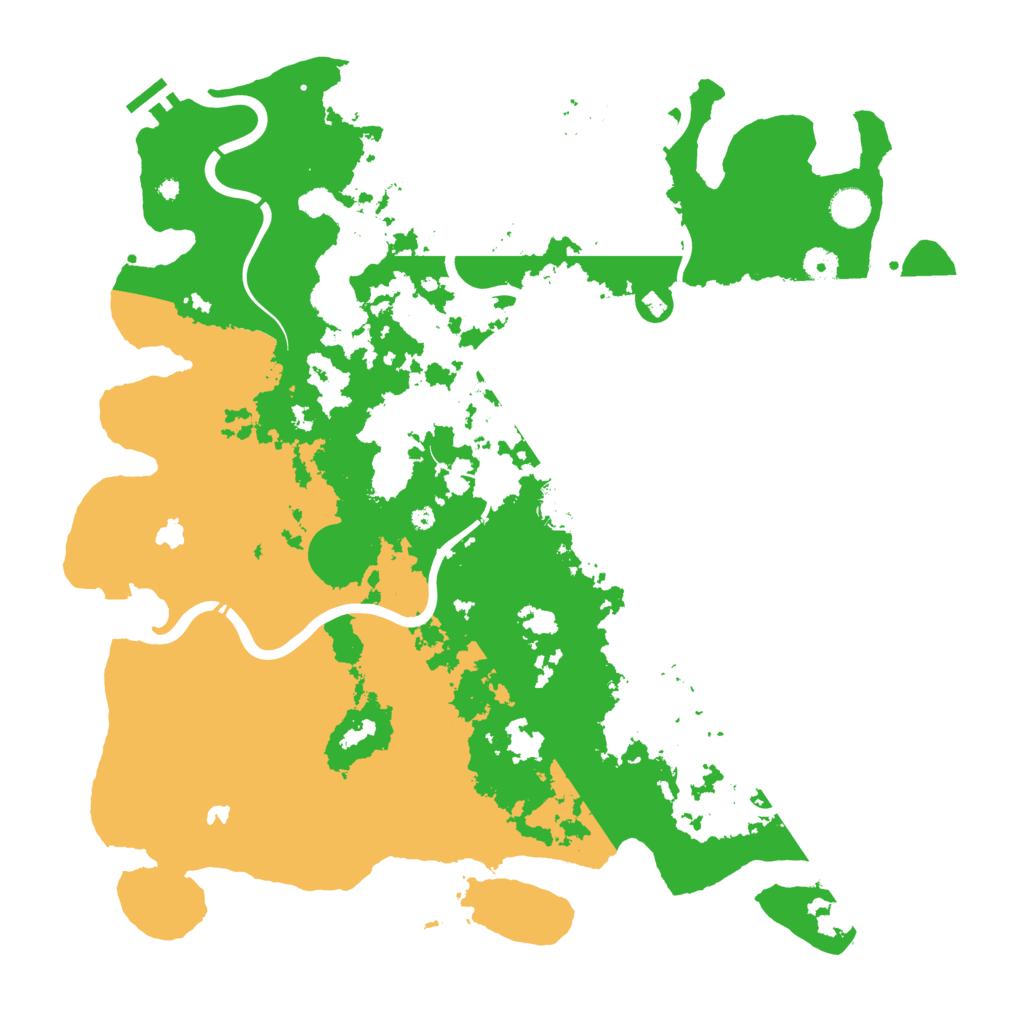 Biome Rust Map: Procedural Map, Size: 4500, Seed: 1756947231