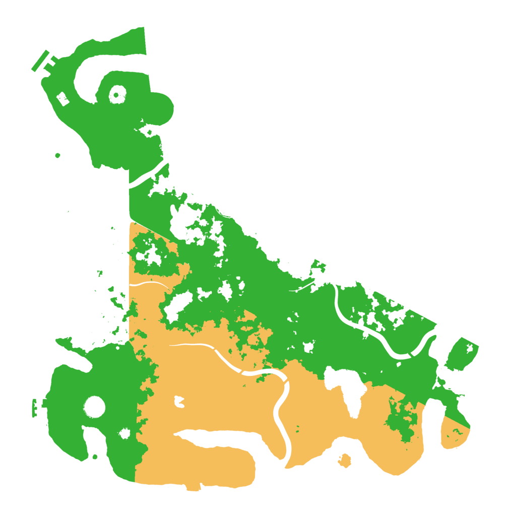 Biome Rust Map: Procedural Map, Size: 4250, Seed: 1555987
