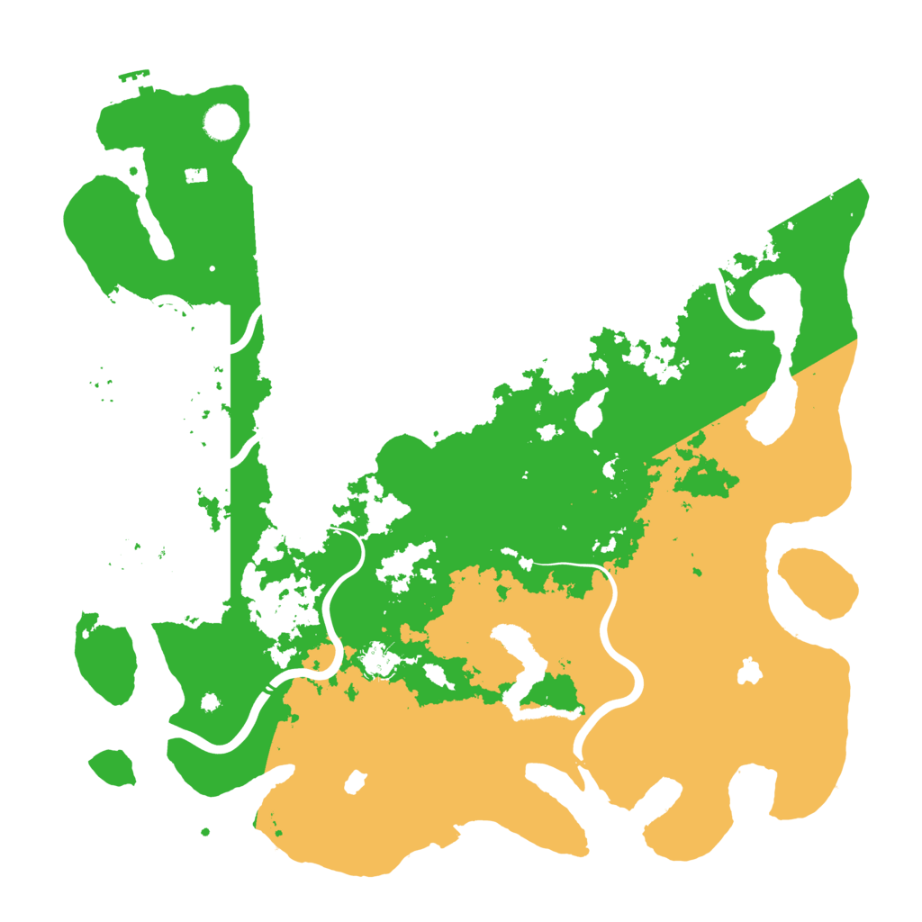 Biome Rust Map: Procedural Map, Size: 4500, Seed: 312273129