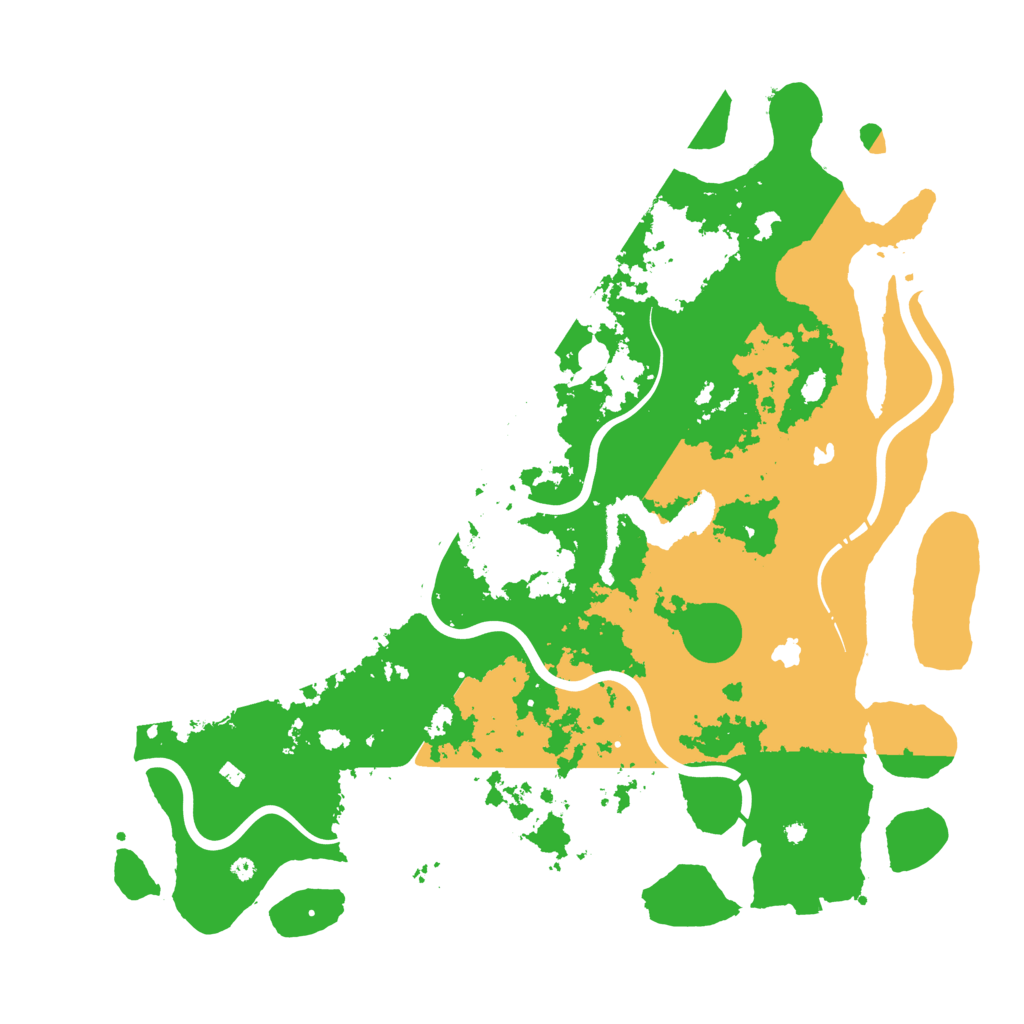 Biome Rust Map: Procedural Map, Size: 4500, Seed: 383051808