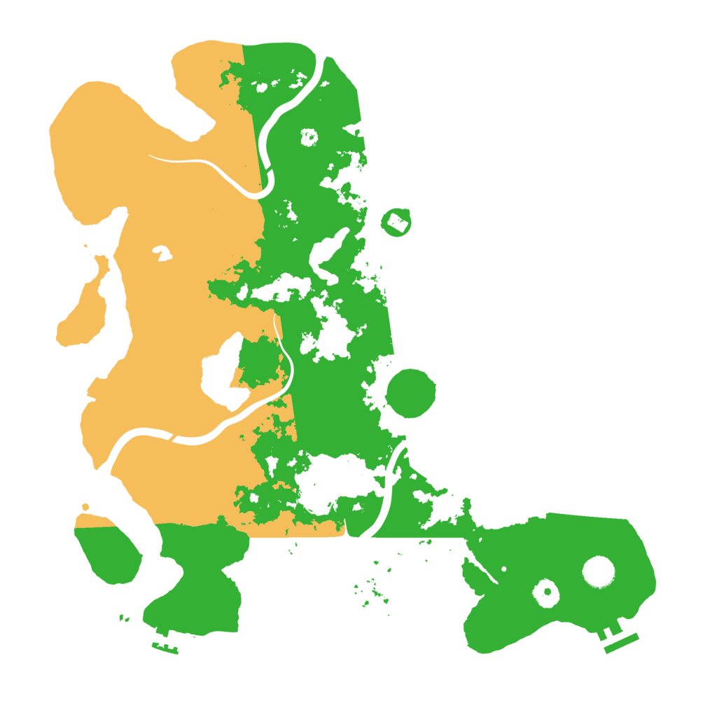 Biome Rust Map: Procedural Map, Size: 4000, Seed: 1868617877