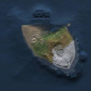 Thumbnail Rust Map: Procedural Map, Size: 1000, Seed: 1857354487, 3 Monuments