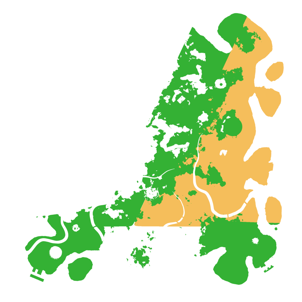 Biome Rust Map: Procedural Map, Size: 4250, Seed: 68253222