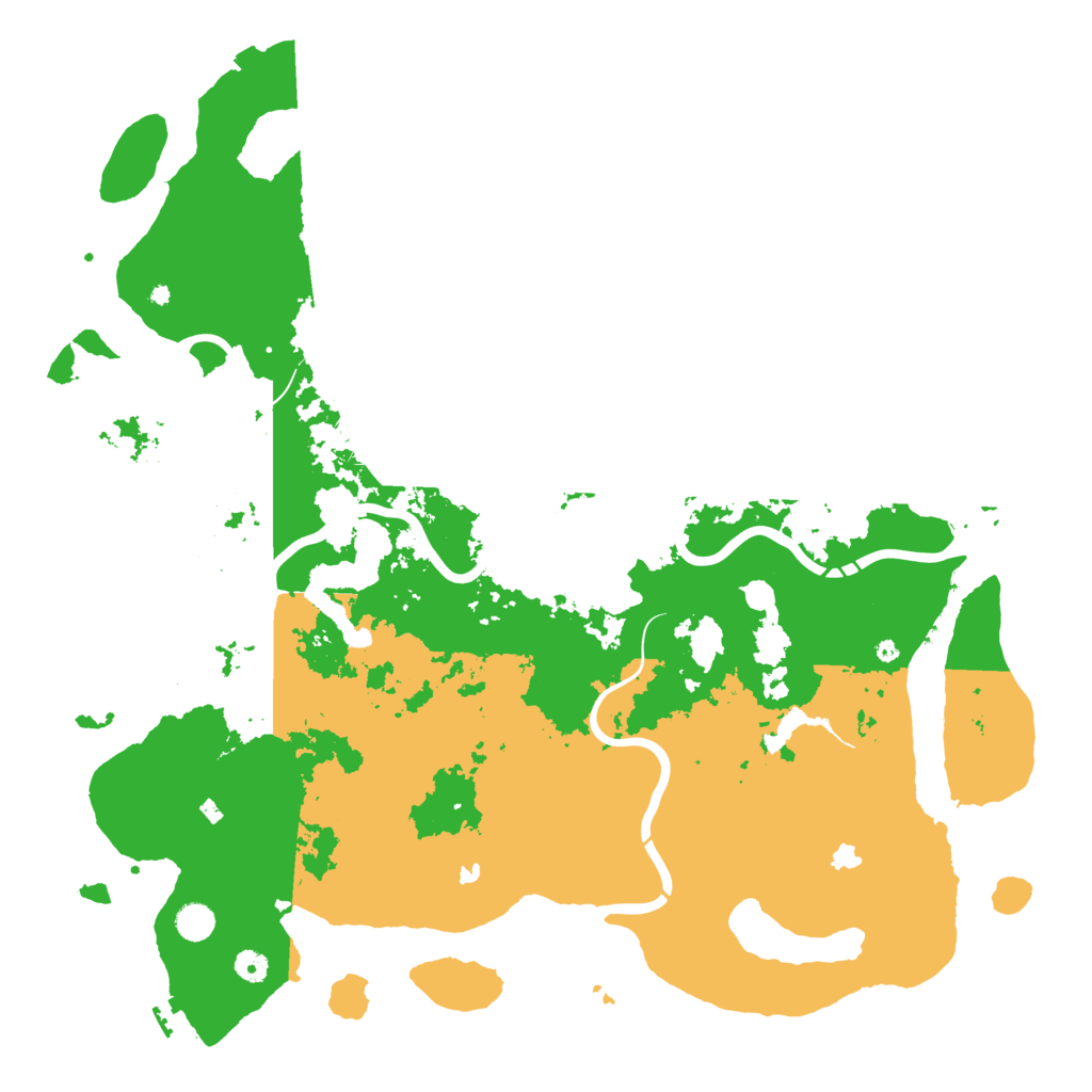 Biome Rust Map: Procedural Map, Size: 5000, Seed: 75849234