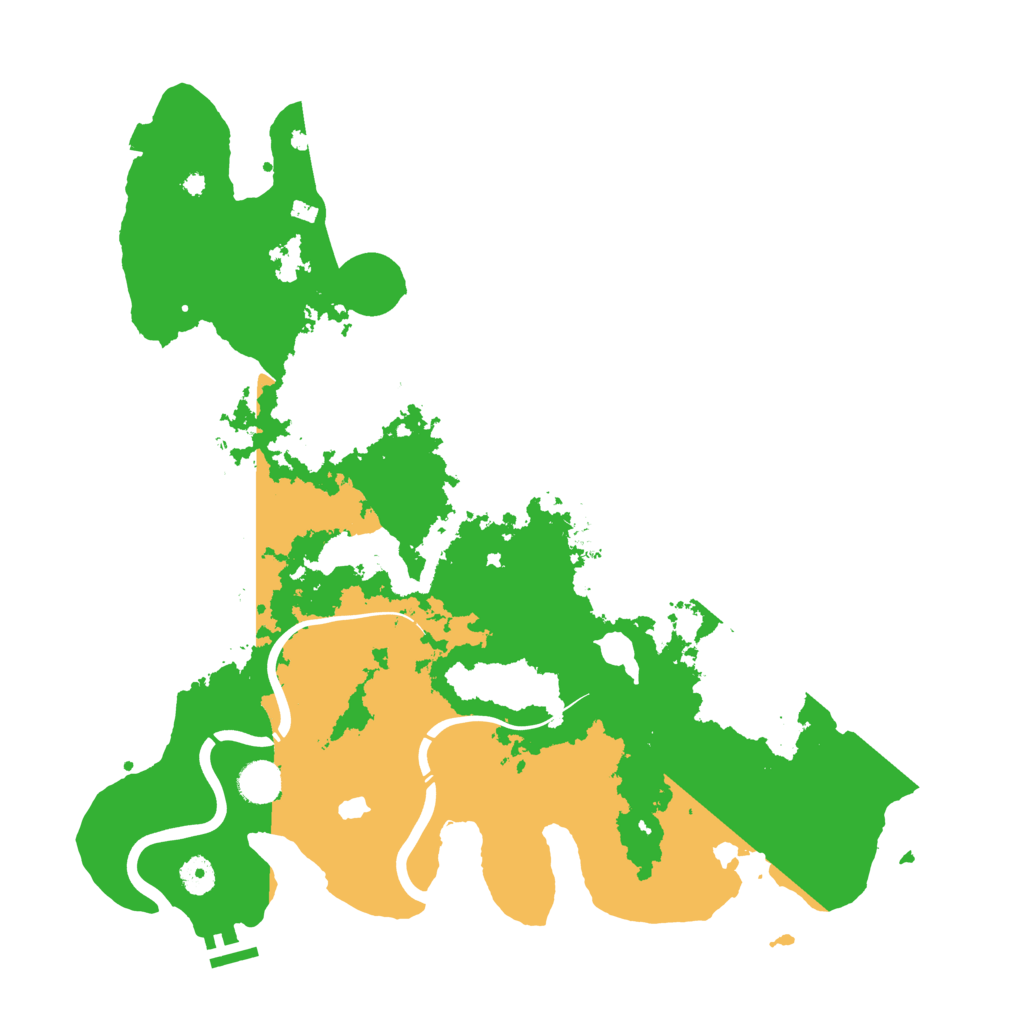 Biome Rust Map: Procedural Map, Size: 4250, Seed: 423327918