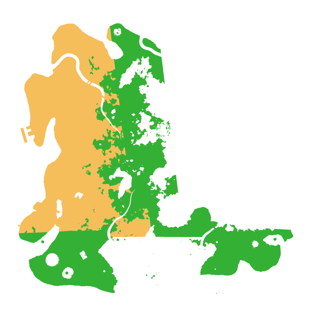 Biome Rust Map: Procedural Map, Size: 4250, Seed: 270613632