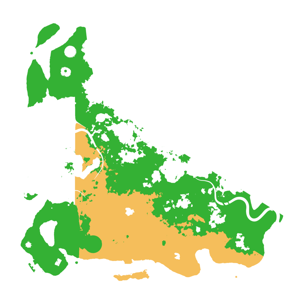 Biome Rust Map: Procedural Map, Size: 4500, Seed: 703287662