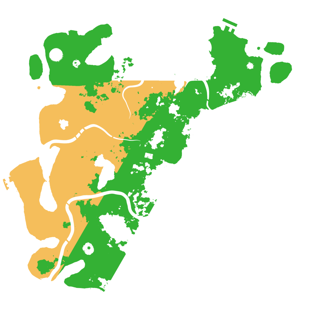 Biome Rust Map: Procedural Map, Size: 4250, Seed: 48392715