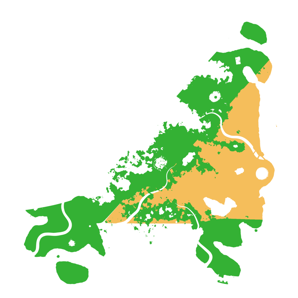 Biome Rust Map: Procedural Map, Size: 4250, Seed: 1557057916