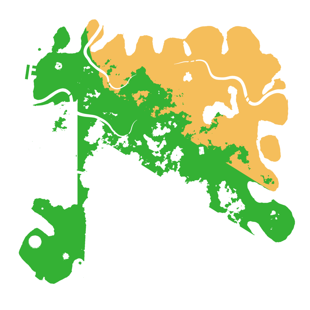 Biome Rust Map: Procedural Map, Size: 4300, Seed: 32757119