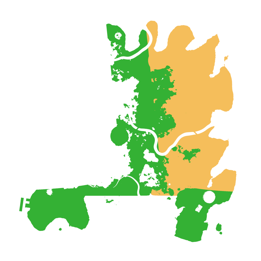 Biome Rust Map: Procedural Map, Size: 3865, Seed: 1967998116