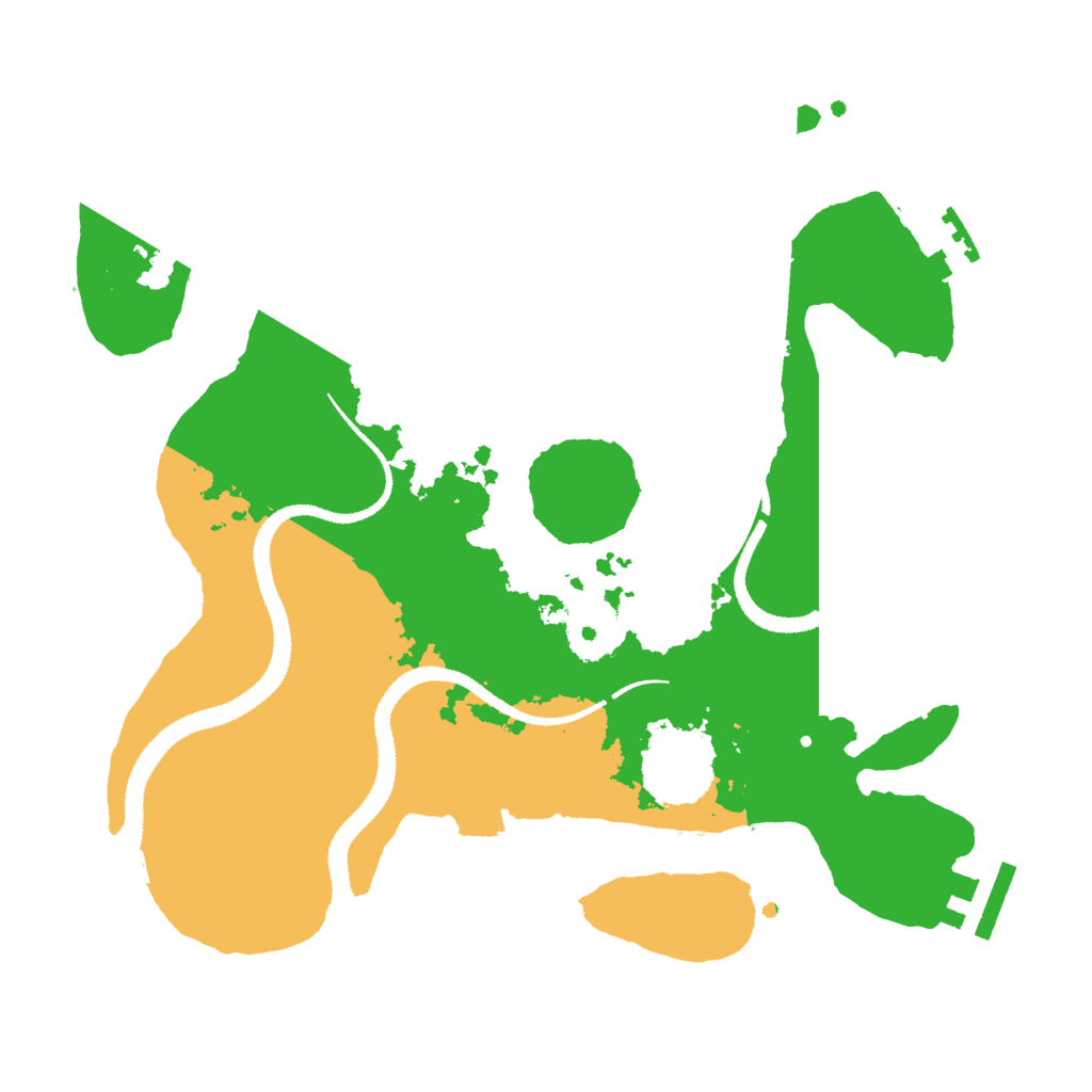 Biome Rust Map: Procedural Map, Size: 2800, Seed: 901069584