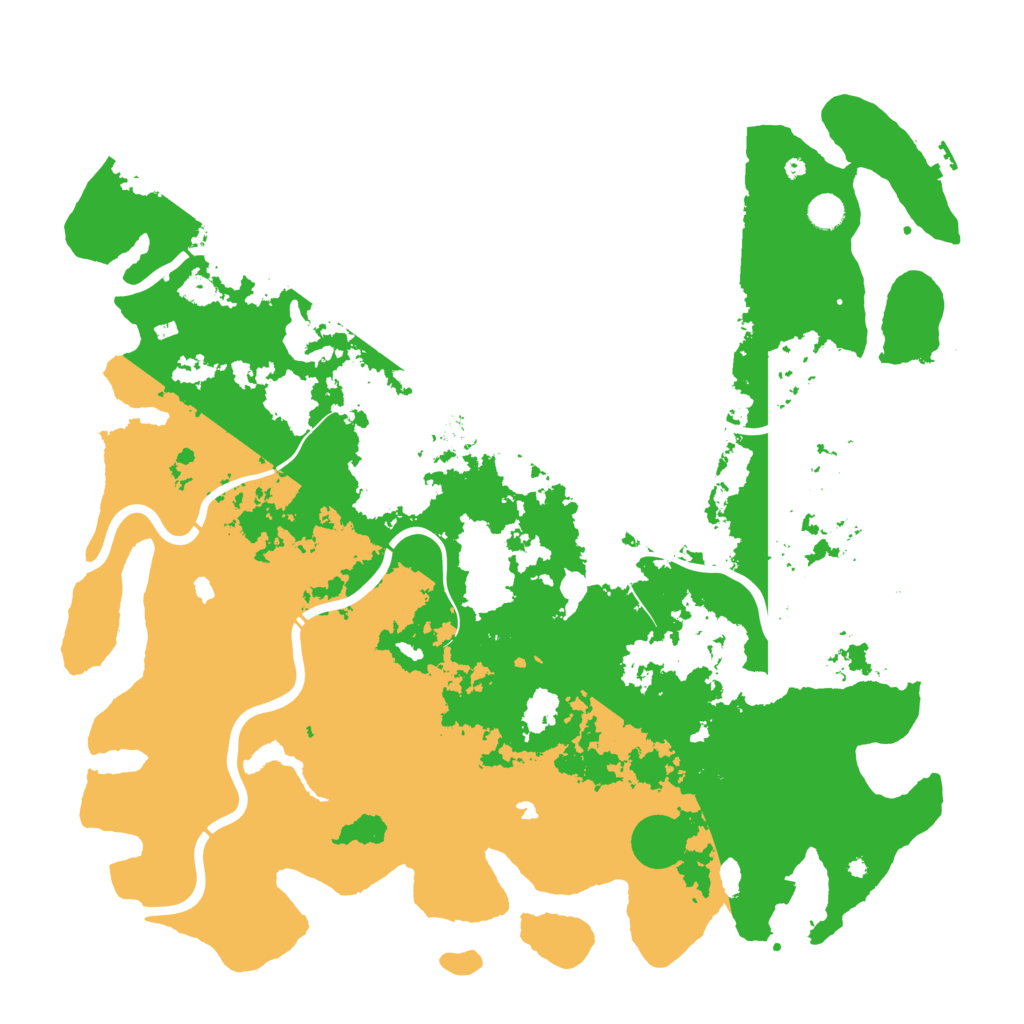 Biome Rust Map: Procedural Map, Size: 5000, Seed: 1988018389