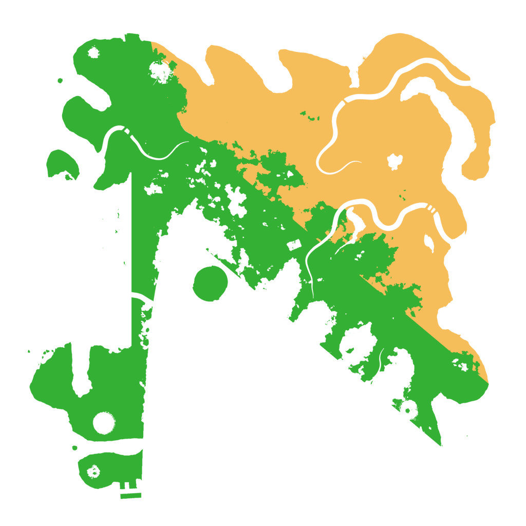 Biome Rust Map: Procedural Map, Size: 4250, Seed: 8051976