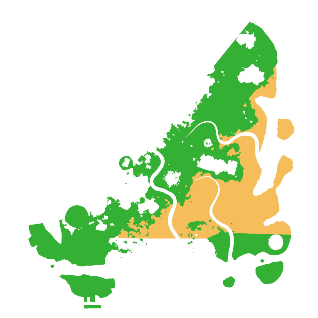 Biome Rust Map: Procedural Map, Size: 3750, Seed: 5022026