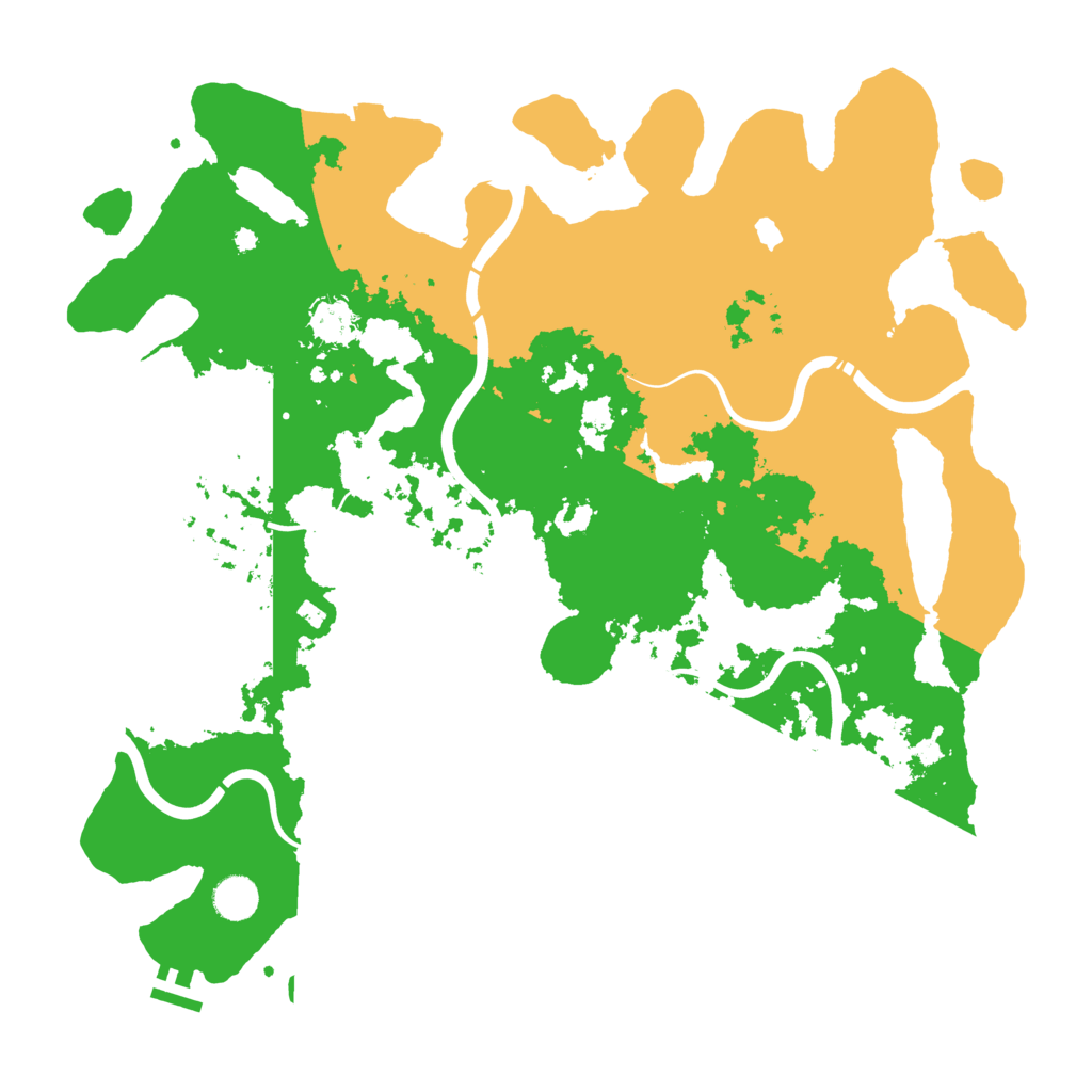 Biome Rust Map: Procedural Map, Size: 4250, Seed: 425635876