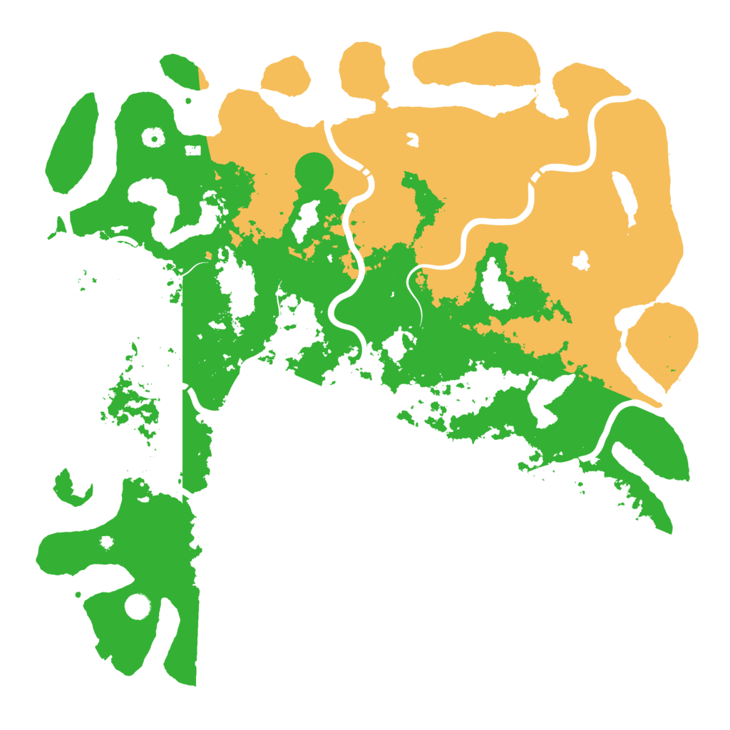 Biome Rust Map: Procedural Map, Size: 5000, Seed: 892432905