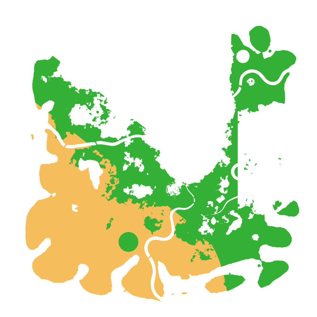 Biome Rust Map: Procedural Map, Size: 4250, Seed: 1231