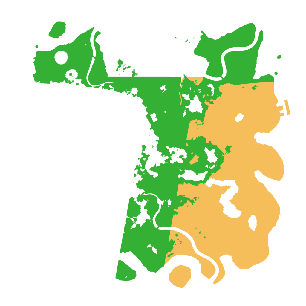 Biome Rust Map: Procedural Map, Size: 4000, Seed: 314875042