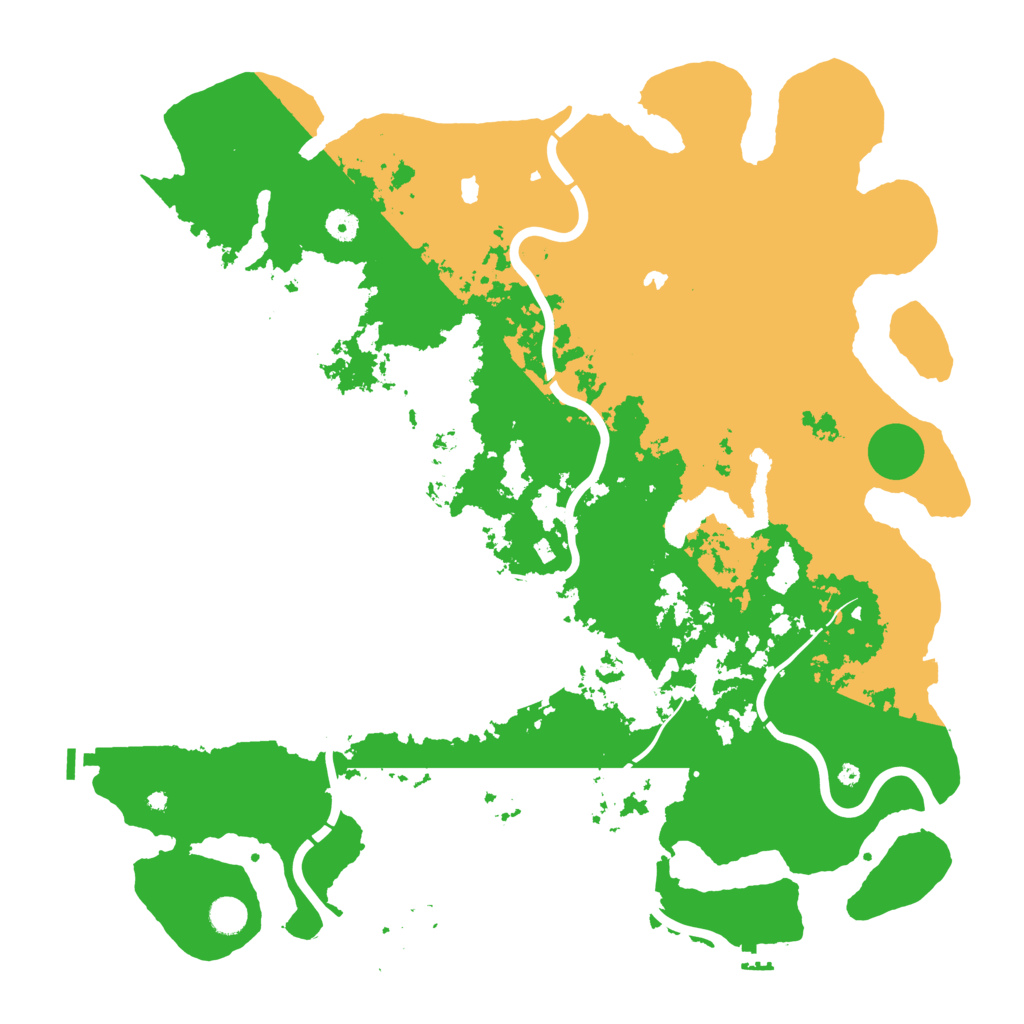 Biome Rust Map: Procedural Map, Size: 4800, Seed: 1553619755