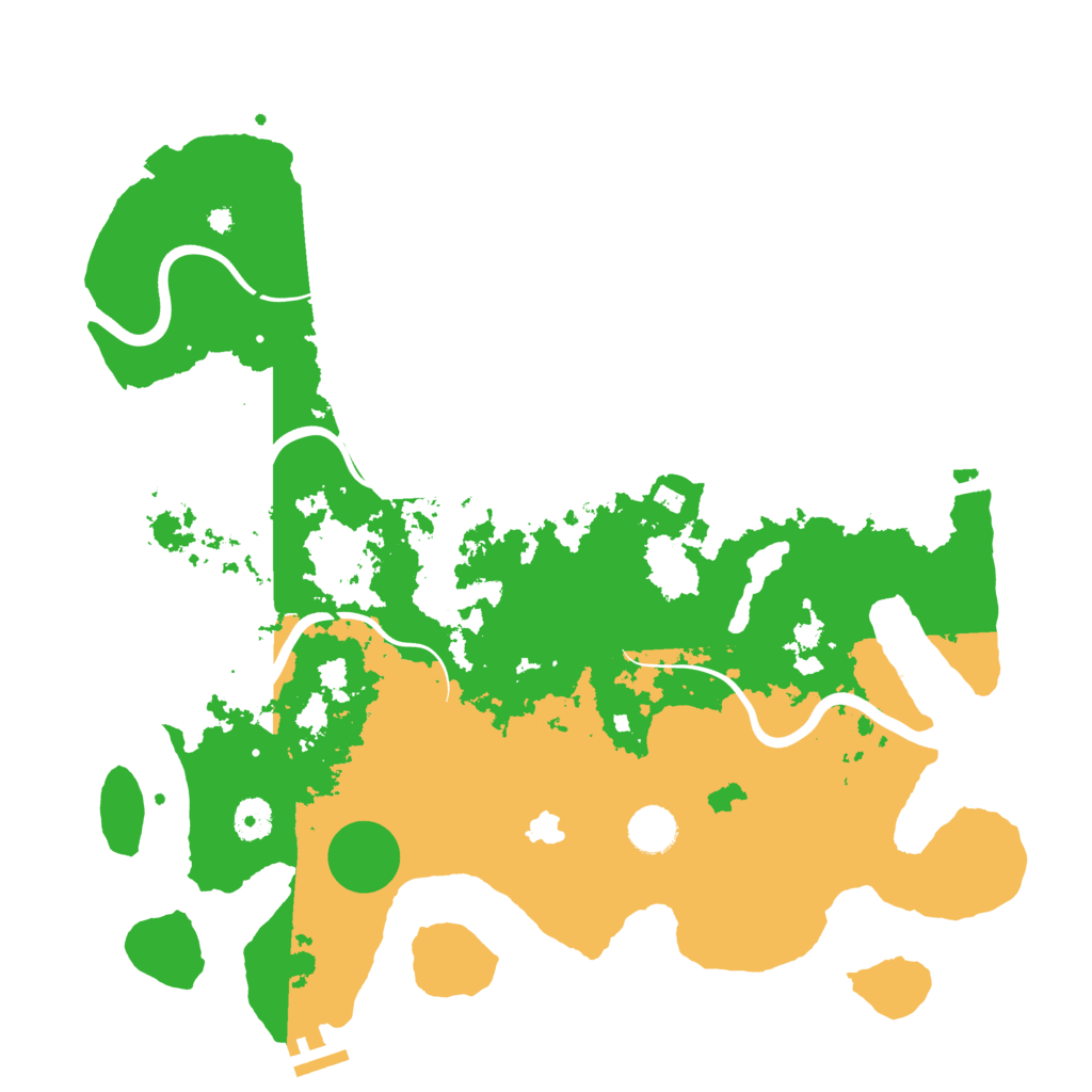 Biome Rust Map: Procedural Map, Size: 4000, Seed: 257863157