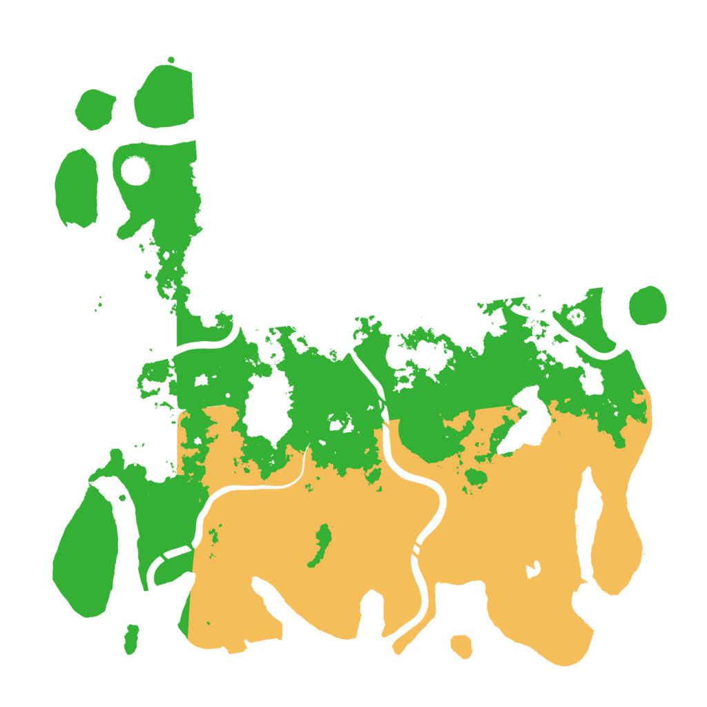 Biome Rust Map: Procedural Map, Size: 4300, Seed: 1754564363