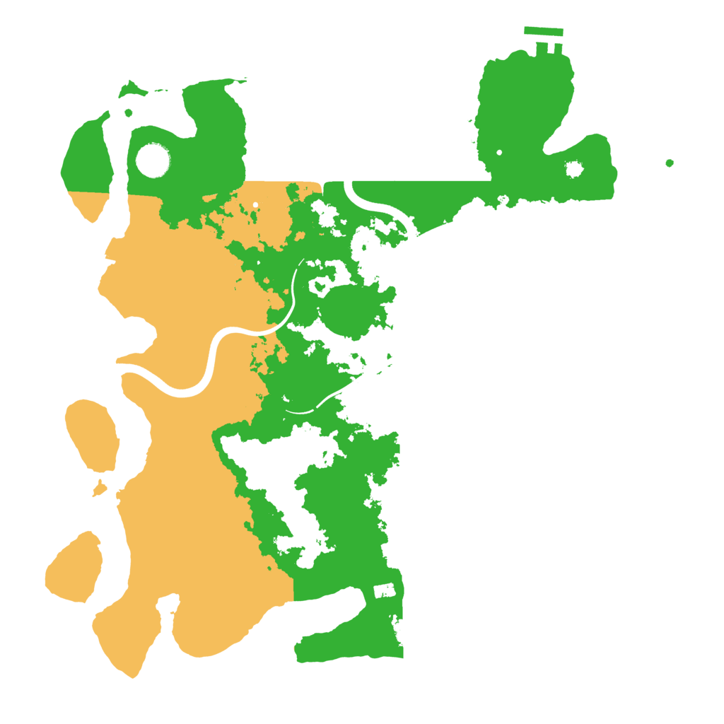 Biome Rust Map: Procedural Map, Size: 3750, Seed: 812813485