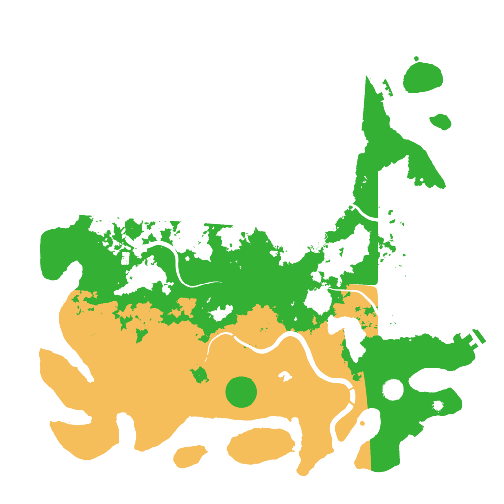 Biome Rust Map: Procedural Map, Size: 4250, Seed: 930675632
