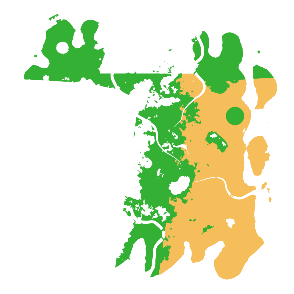 Biome Rust Map: Procedural Map, Size: 4250, Seed: 1179003518