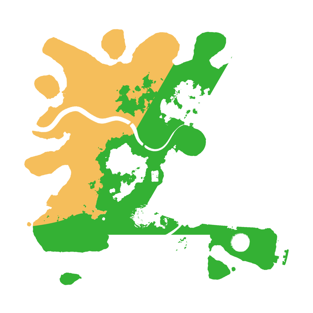 Biome Rust Map: Procedural Map, Size: 3000, Seed: 1981244163