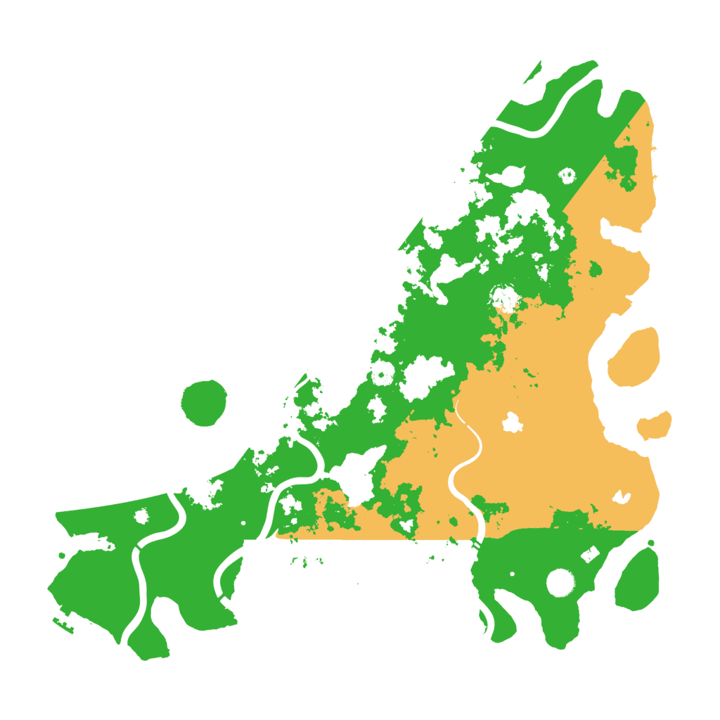 Biome Rust Map: Procedural Map, Size: 4500, Seed: 31688