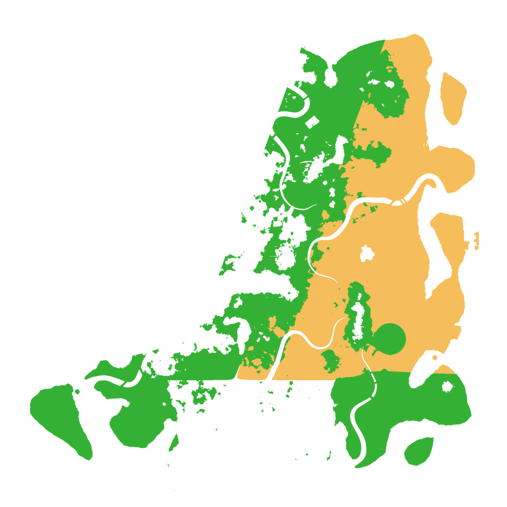 Biome Rust Map: Procedural Map, Size: 4250, Seed: 2085048790