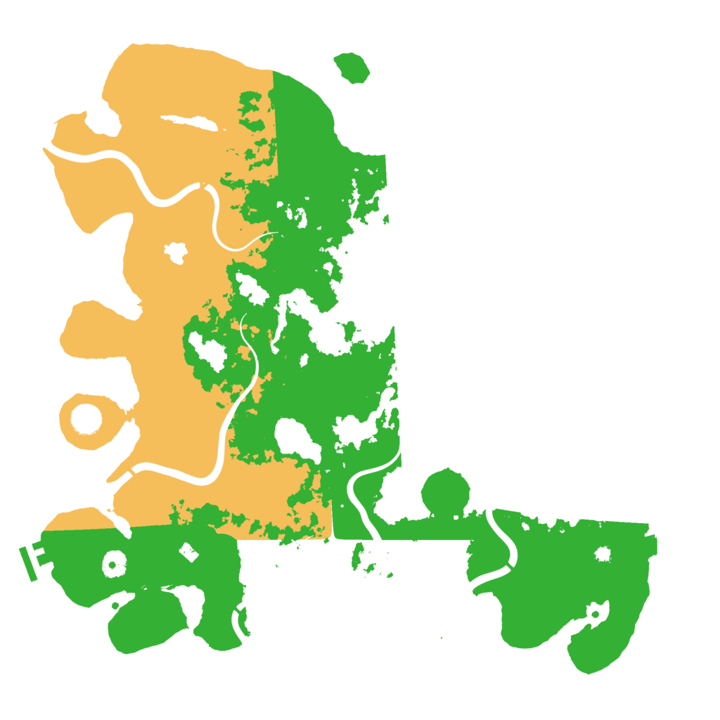 Biome Rust Map: Procedural Map, Size: 4096, Seed: 16792004