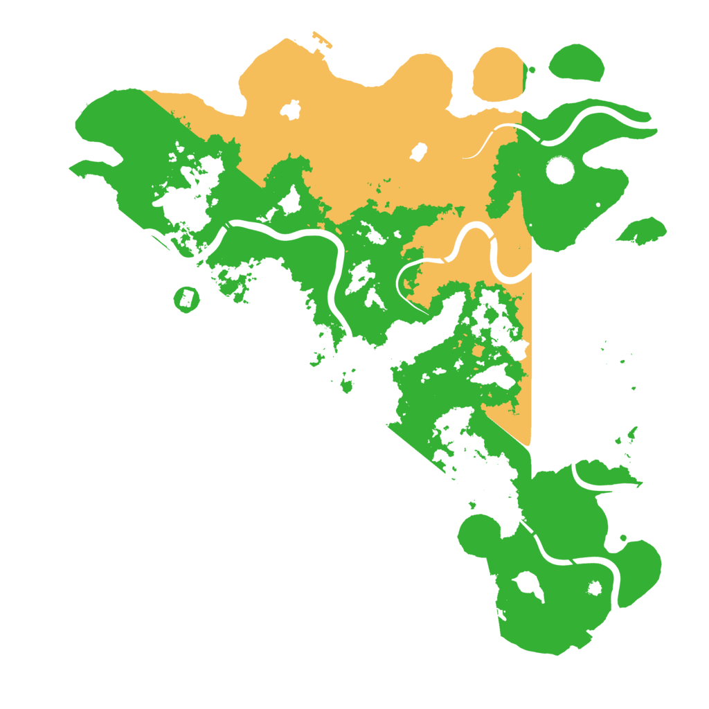 Biome Rust Map: Procedural Map, Size: 4500, Seed: 1924639347
