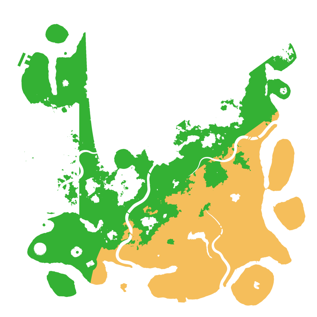 Biome Rust Map: Procedural Map, Size: 4500, Seed: 868883391