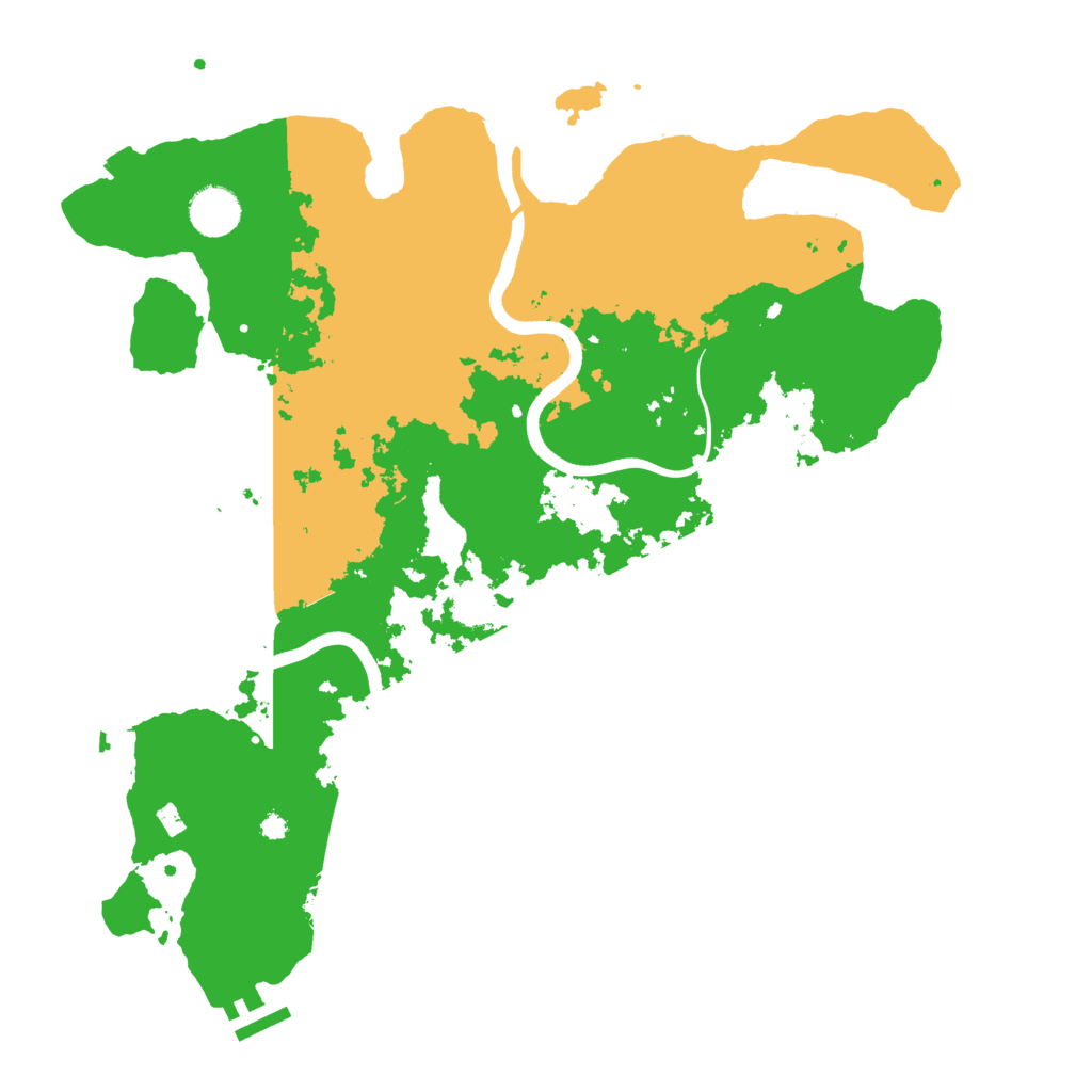 Biome Rust Map: Procedural Map, Size: 3800, Seed: 1274715515