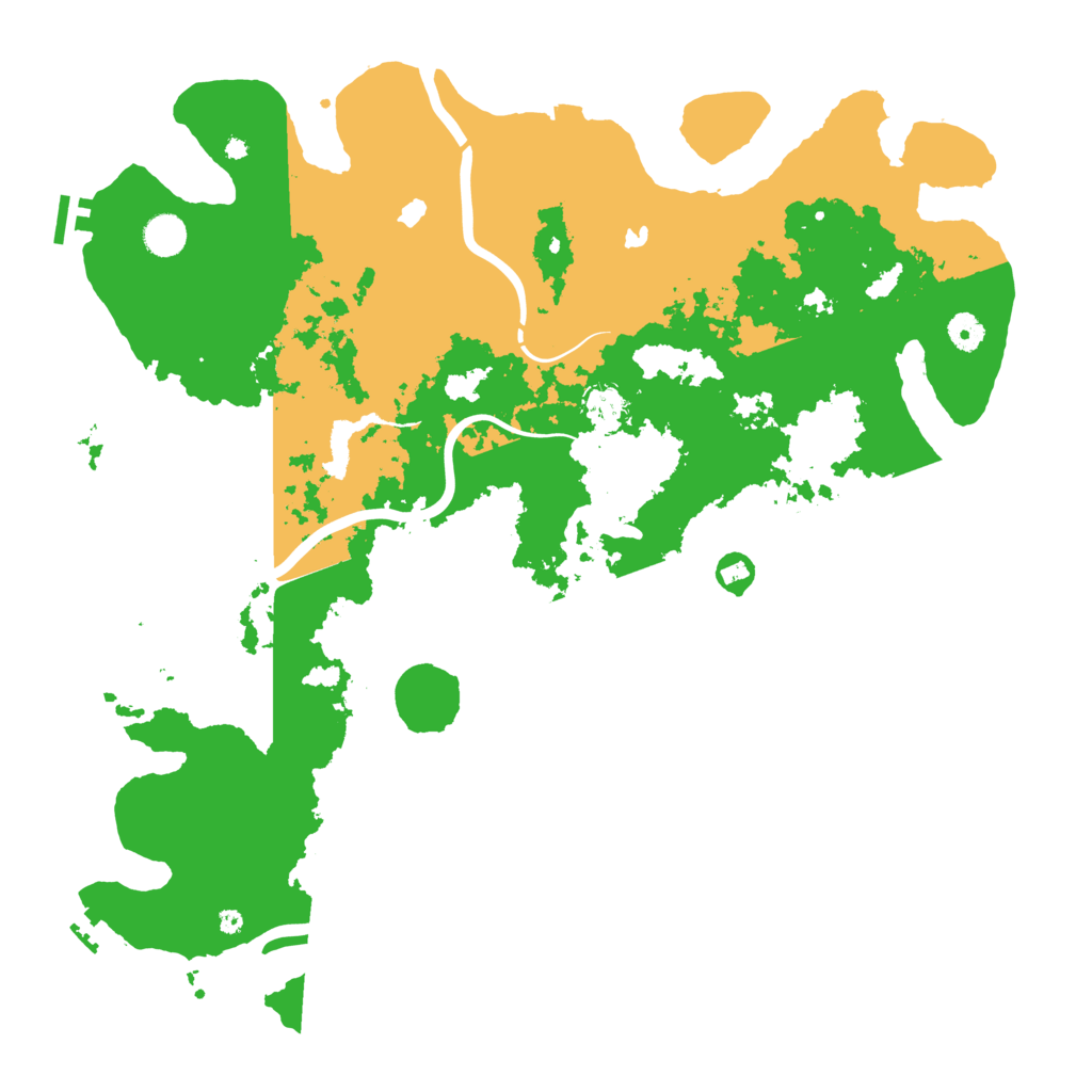 Biome Rust Map: Procedural Map, Size: 4500, Seed: 574199489