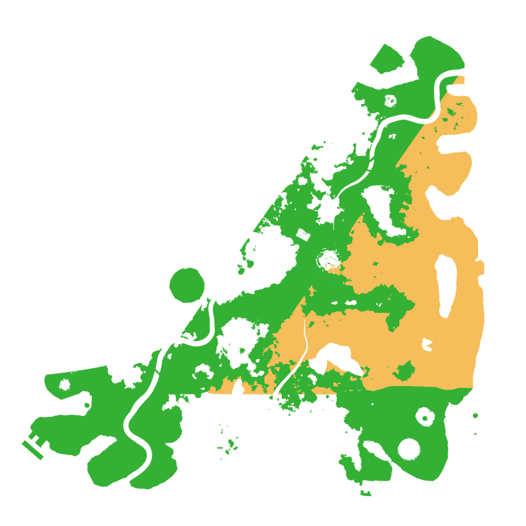 Biome Rust Map: Procedural Map, Size: 4250, Seed: 1227542955
