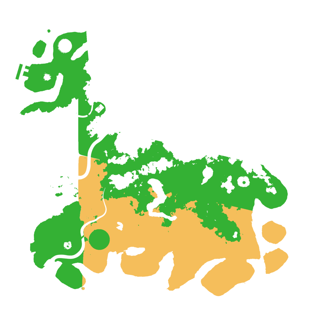 Biome Rust Map: Procedural Map, Size: 4000, Seed: 18435672